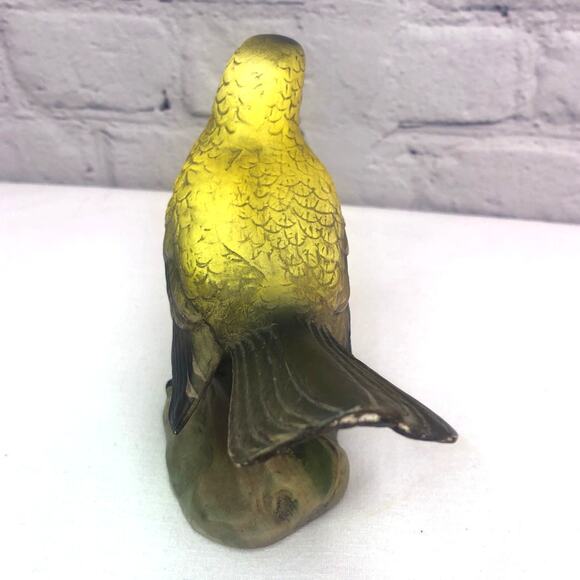 Lefton Porcelain Vintage Hand Painted Gold Finch Collectible Figurine E-4182 - Picture 6 of 14
